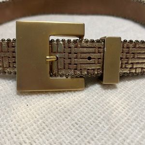 Vintage Simon Leather Belt